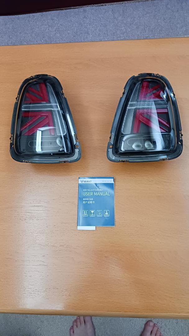 miniユニオンジャックテールランプ R56