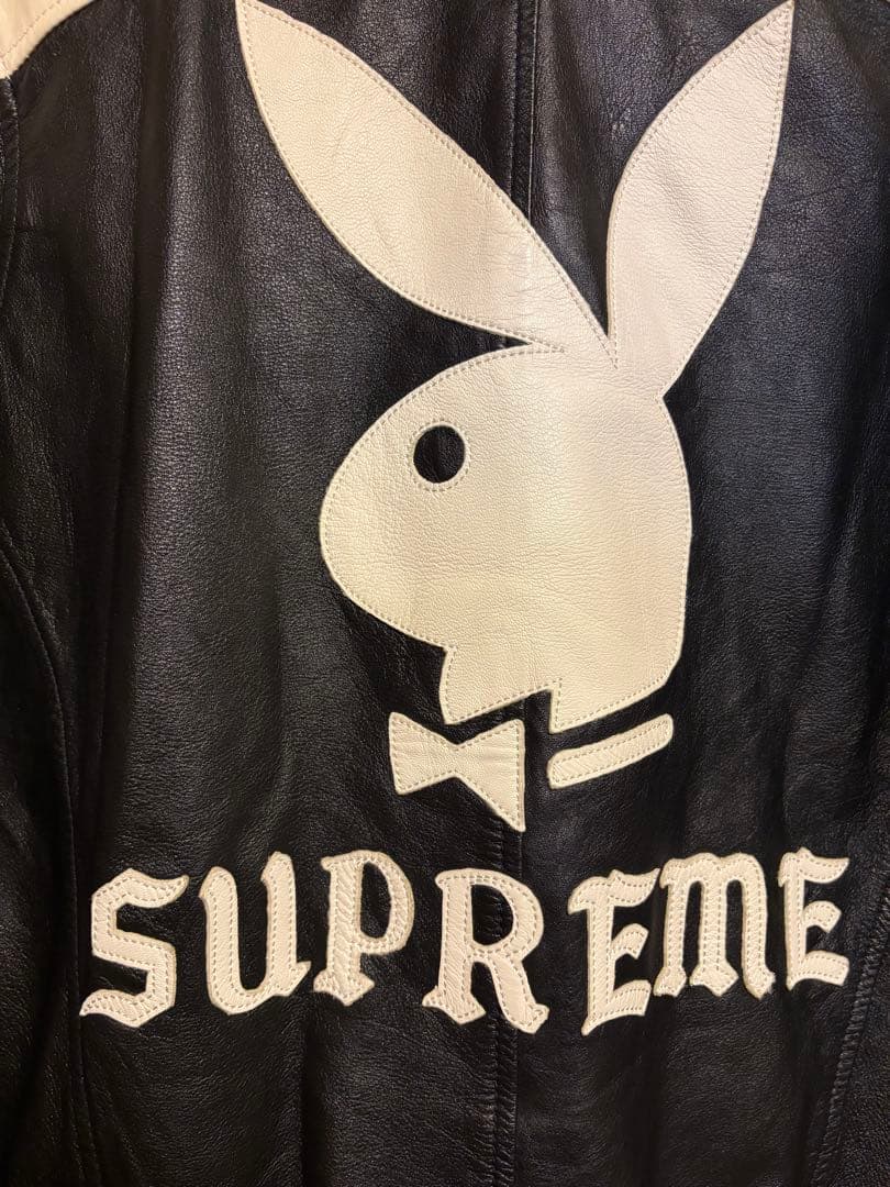 破格⭐︎ Supreme Playboyレザージャケット S 窪塚洋介着用 - メルカリ