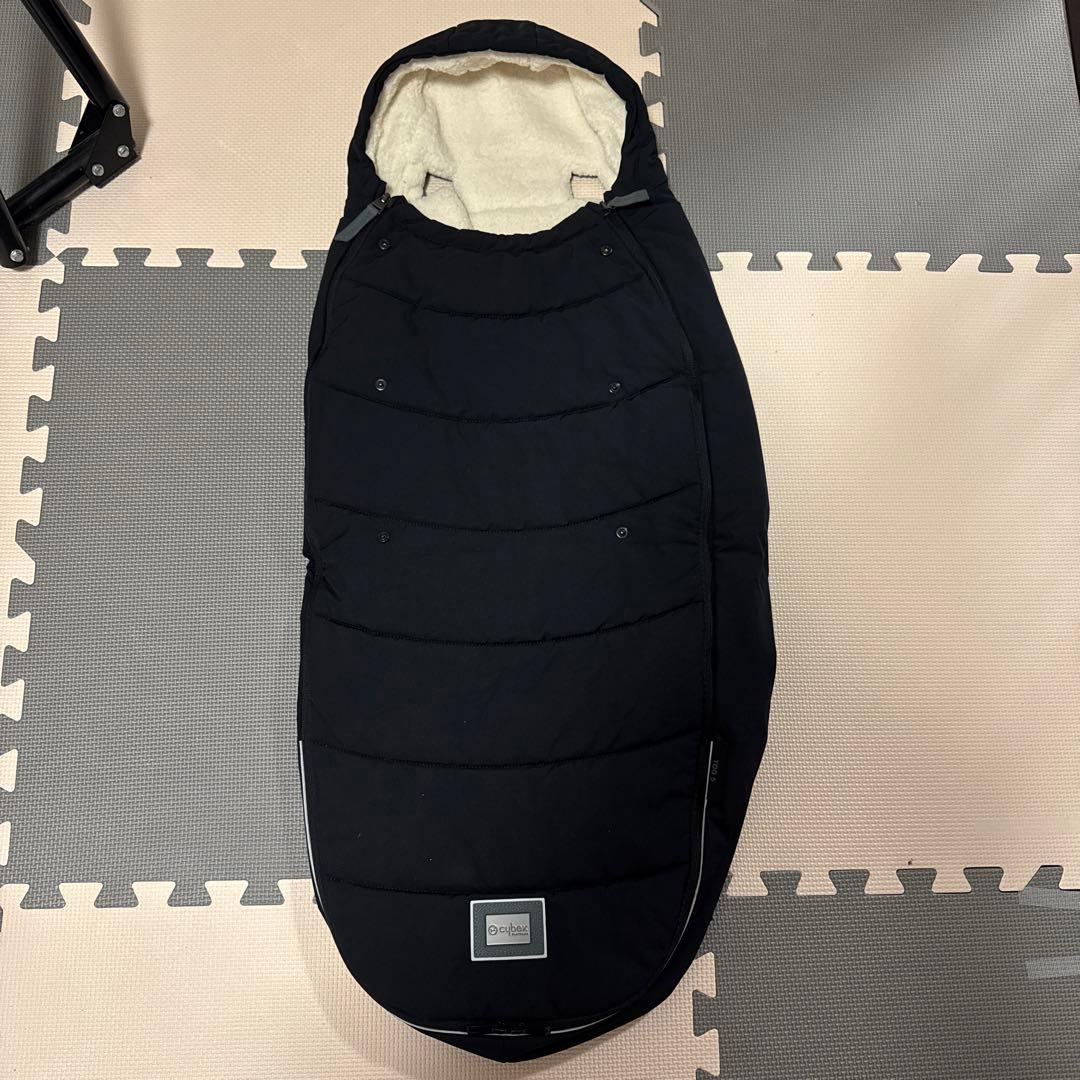 超美品！サイベックス プラチナム フットマフ セピアブラック【全シリーズ対応】 サイベックス プラチナム フットマフ セピアブラック【サイベックス