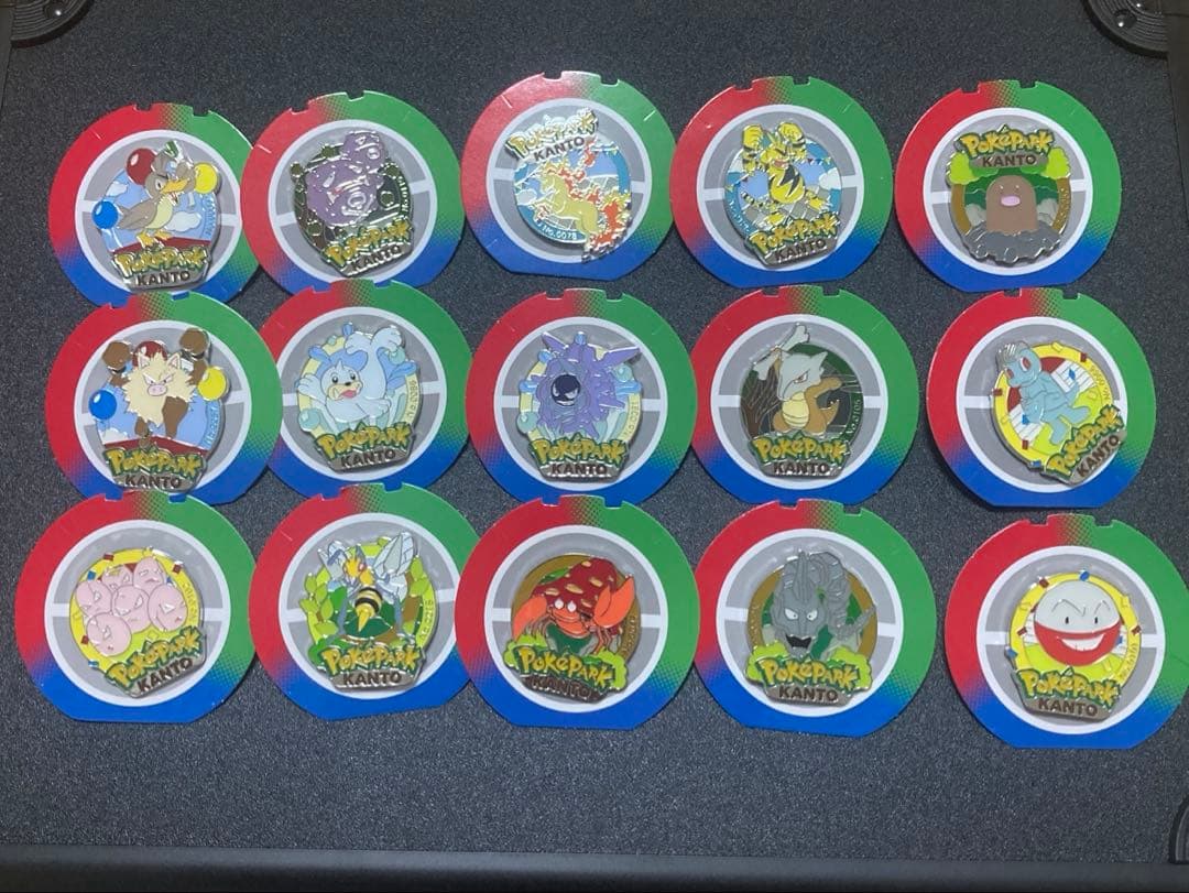 ポケパーク　カントー　限定ピンバッチセット