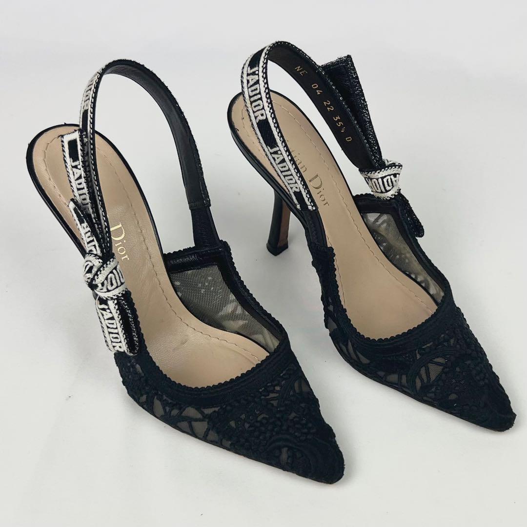 DIOR J'ADIOR スリングバックパンプス ハイヒール ポインテッドトゥ