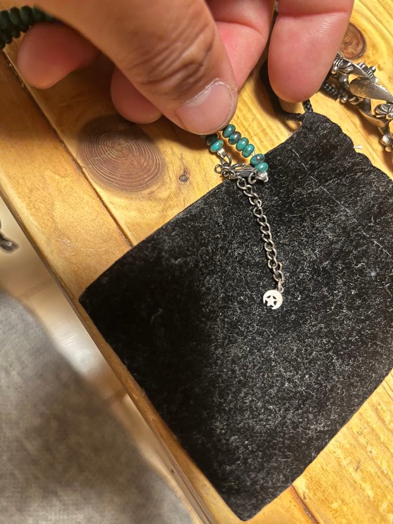 クレセントルナ 山P 山下智久 ターコイズ ネックレス - メルカリ