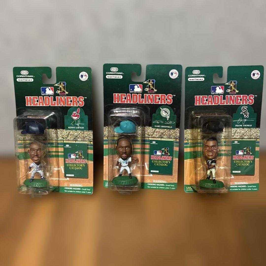 新品未使用MLBヘッドライナーズ3体セット