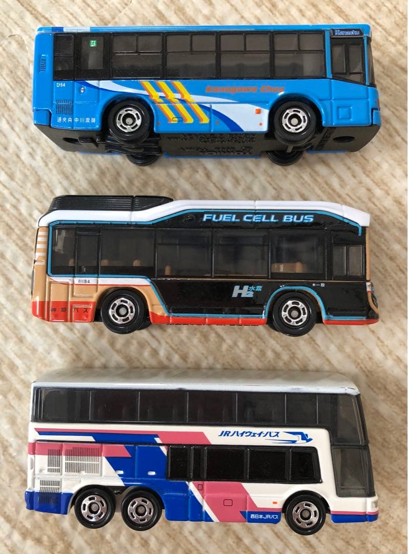 トミカ 限定バス 8台セット 周年記念 - メルカリ