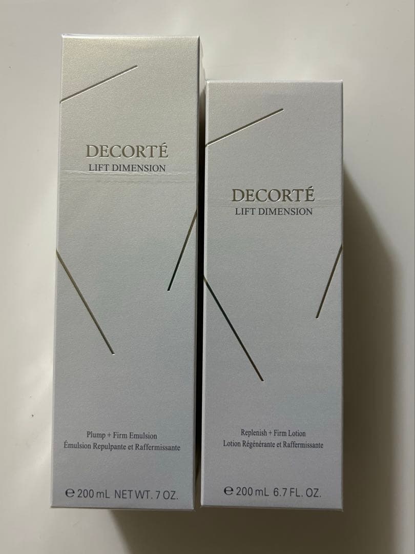 新品未開封 コスメデコルテ リフトディメンション 乳液 化粧水 2本セット コスメデコルテ / コスメデコルテ リフトディメンション コフレの公式