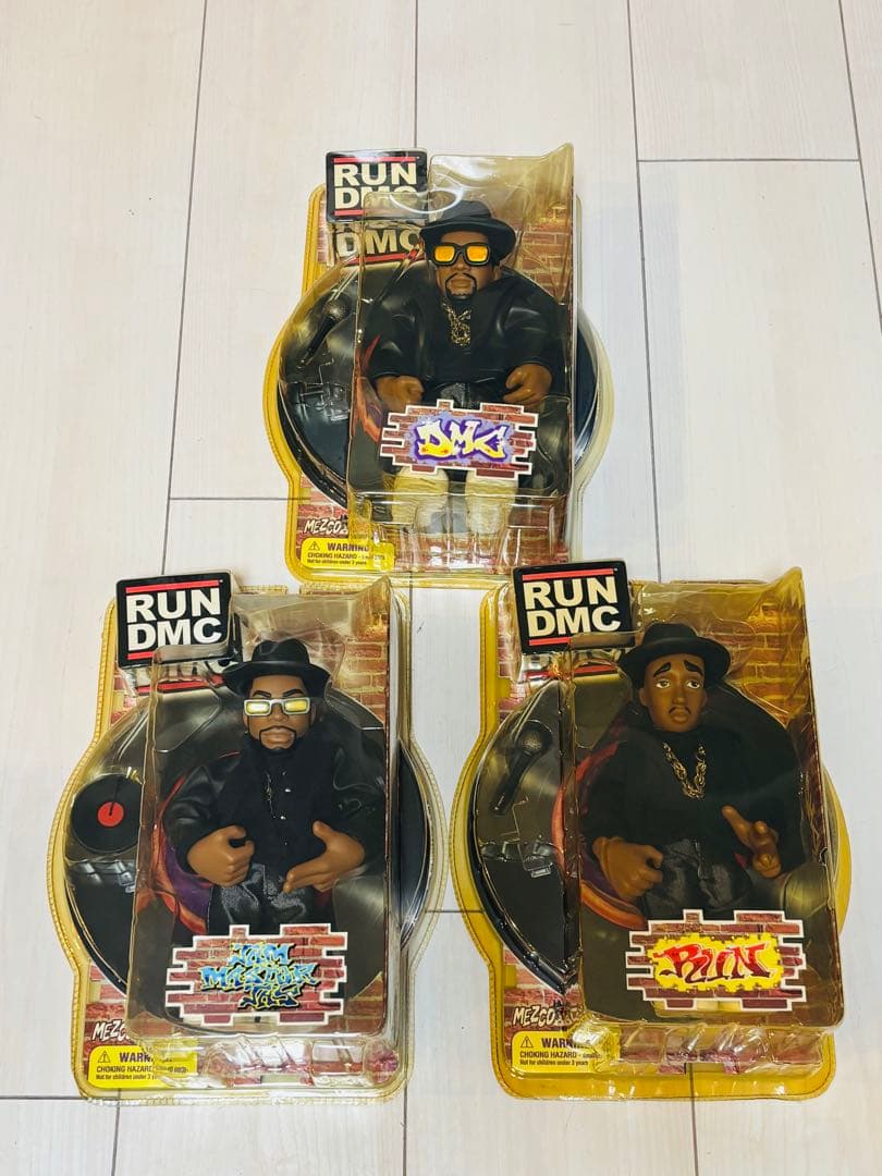 RUN DMC フィギュアセット