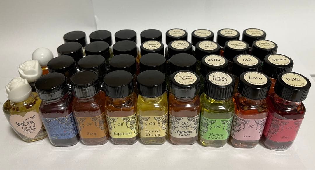 アンシェントメモリーオイル　35本まとめ売り　小瓶　スポイド　シール付き