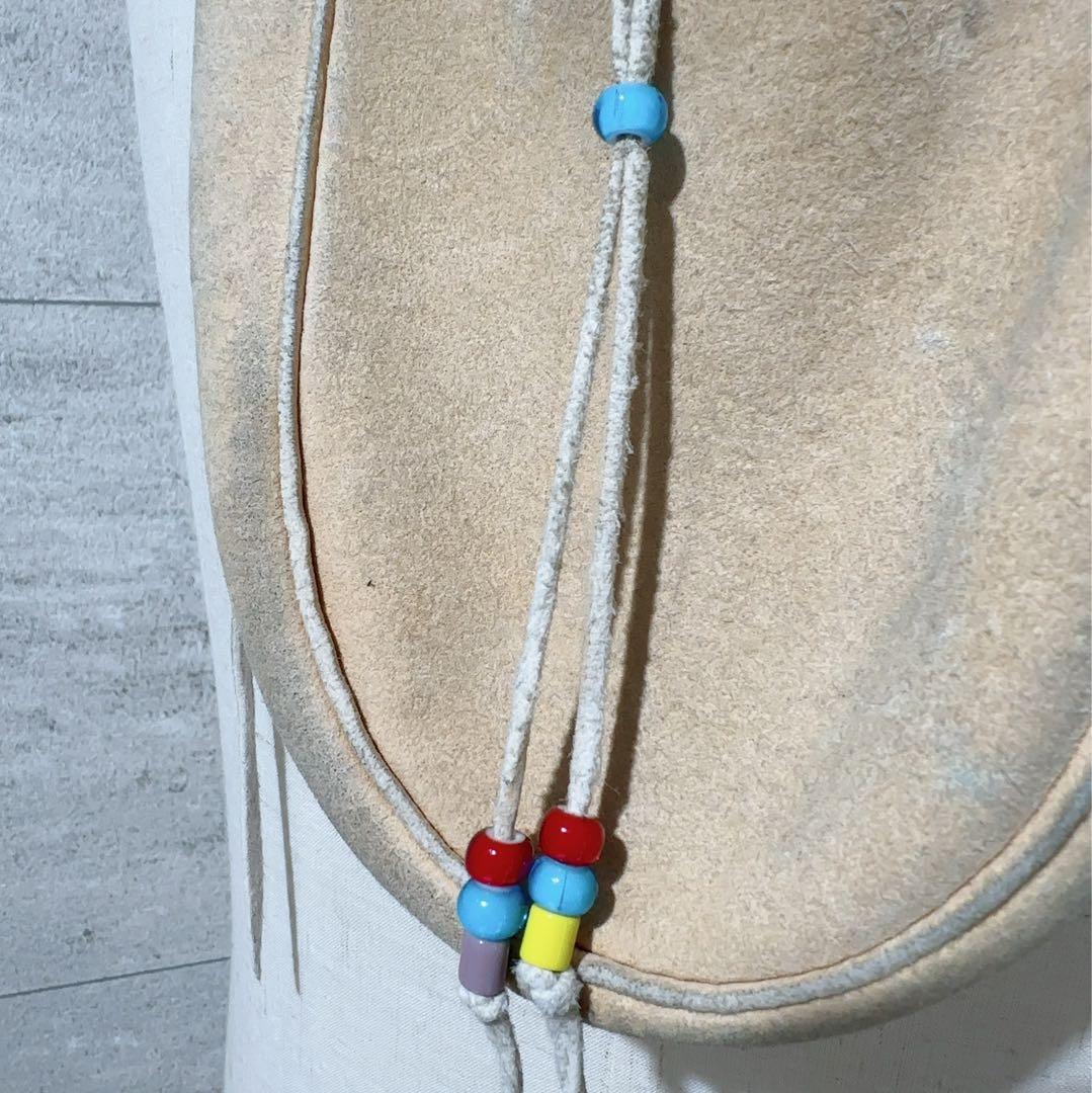 ゴローズ goro's スモーク 巾着ポーチ L バッグ 金縄ターコイズ