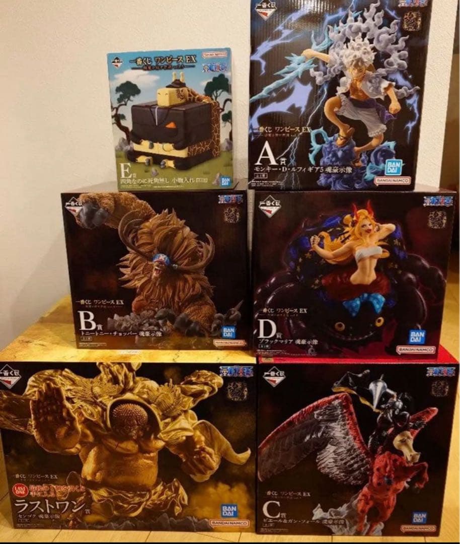 ワンピース一番くじ　フィギュアコンプリート6点セット 一番くじ ワンピース 絶対的正義｜一番くじ倶楽部｜BANDAI SPIRITS公式