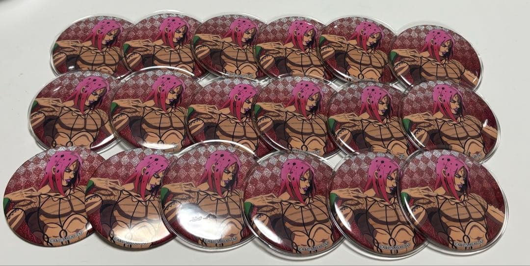 ジョジョ　ディアボロ　缶バッジ　18個セット