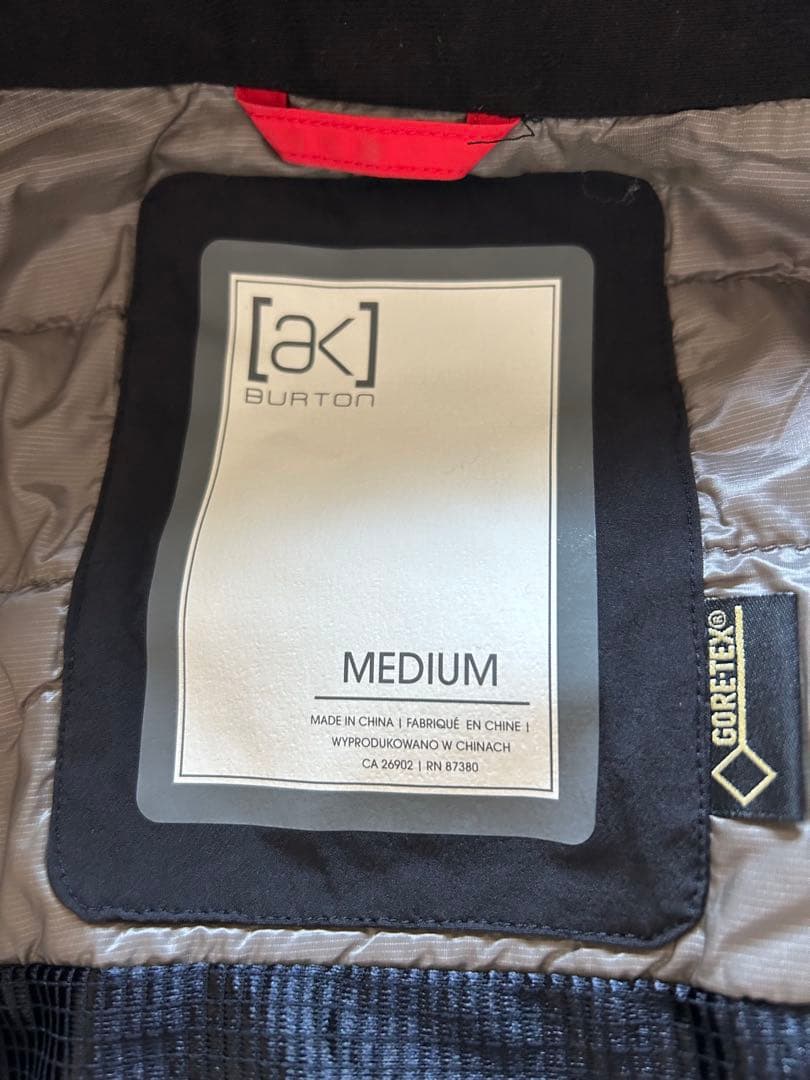BURTON AK SWASH JK GORE-TEX 正規品　正規店　購入