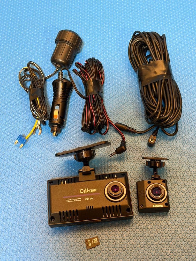 セルスター CD-20 ドライブレコーダー 前後2カメラ セルスター ドラレコ