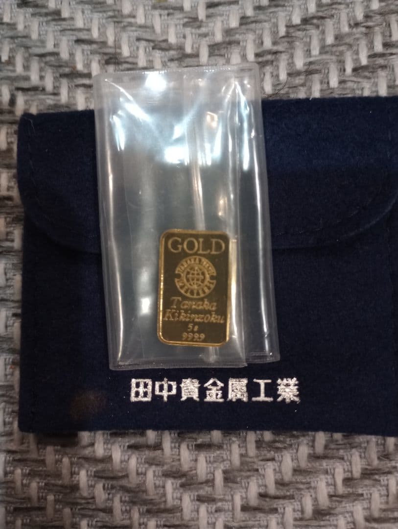 ゴールド インゴット 99.9% 5グラム