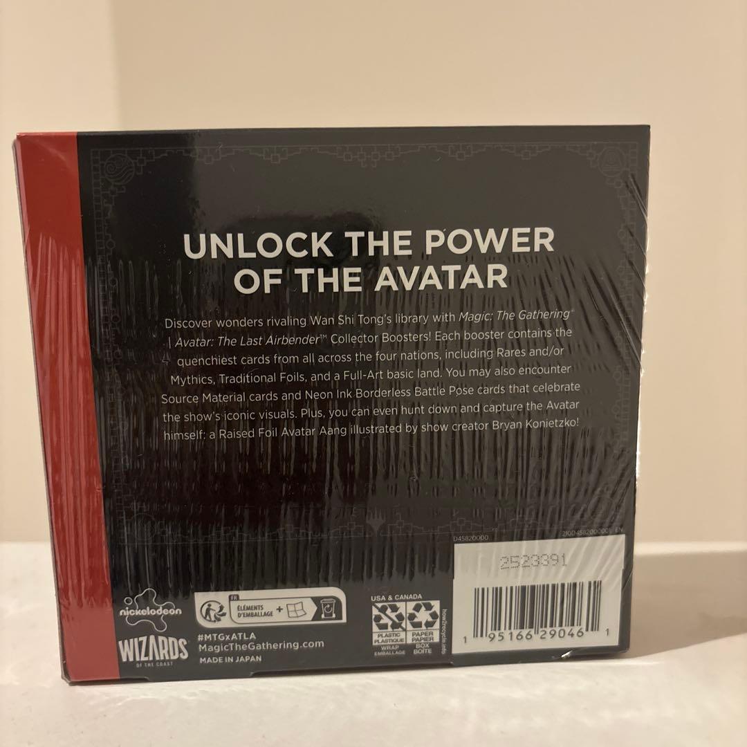 MTG アバター 伝説の少年アン コレクターブースター 英語版 BOX - メルカリ