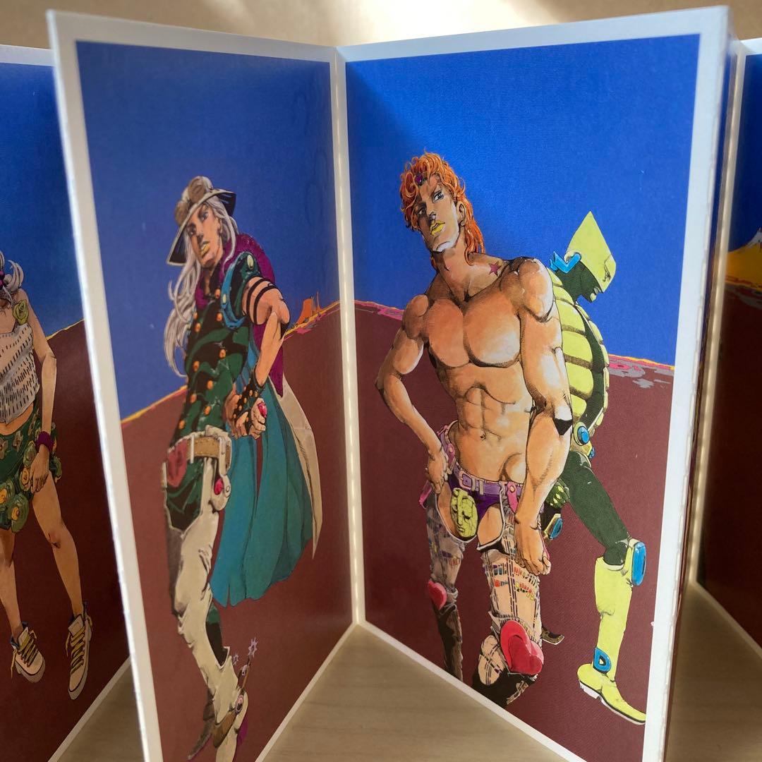 荒木飛呂彦原画展 ジョジョの奇妙な冒険 12連レターセット 冒険の波紋