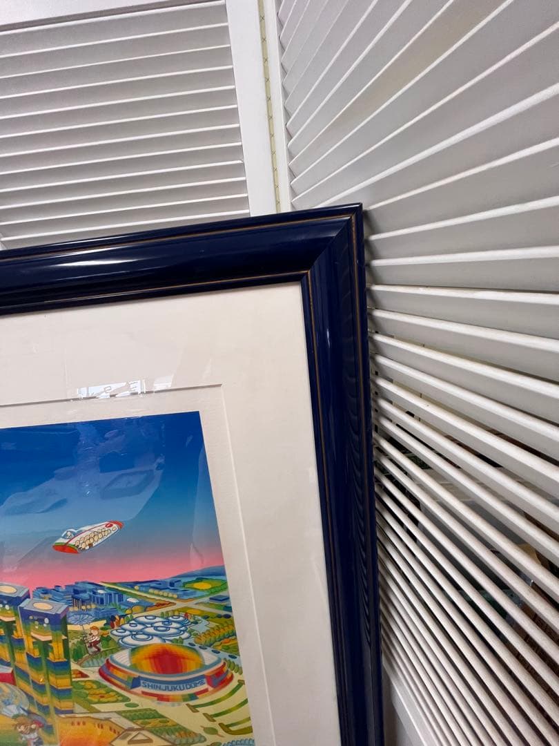 送料込み！激レア巨大アート　杉村篤　メトロポリス新宿　横尾忠則　貴重芸術