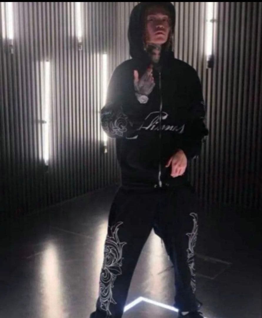 Yvng Patra着用　grave of slimes セットアップ　S黒