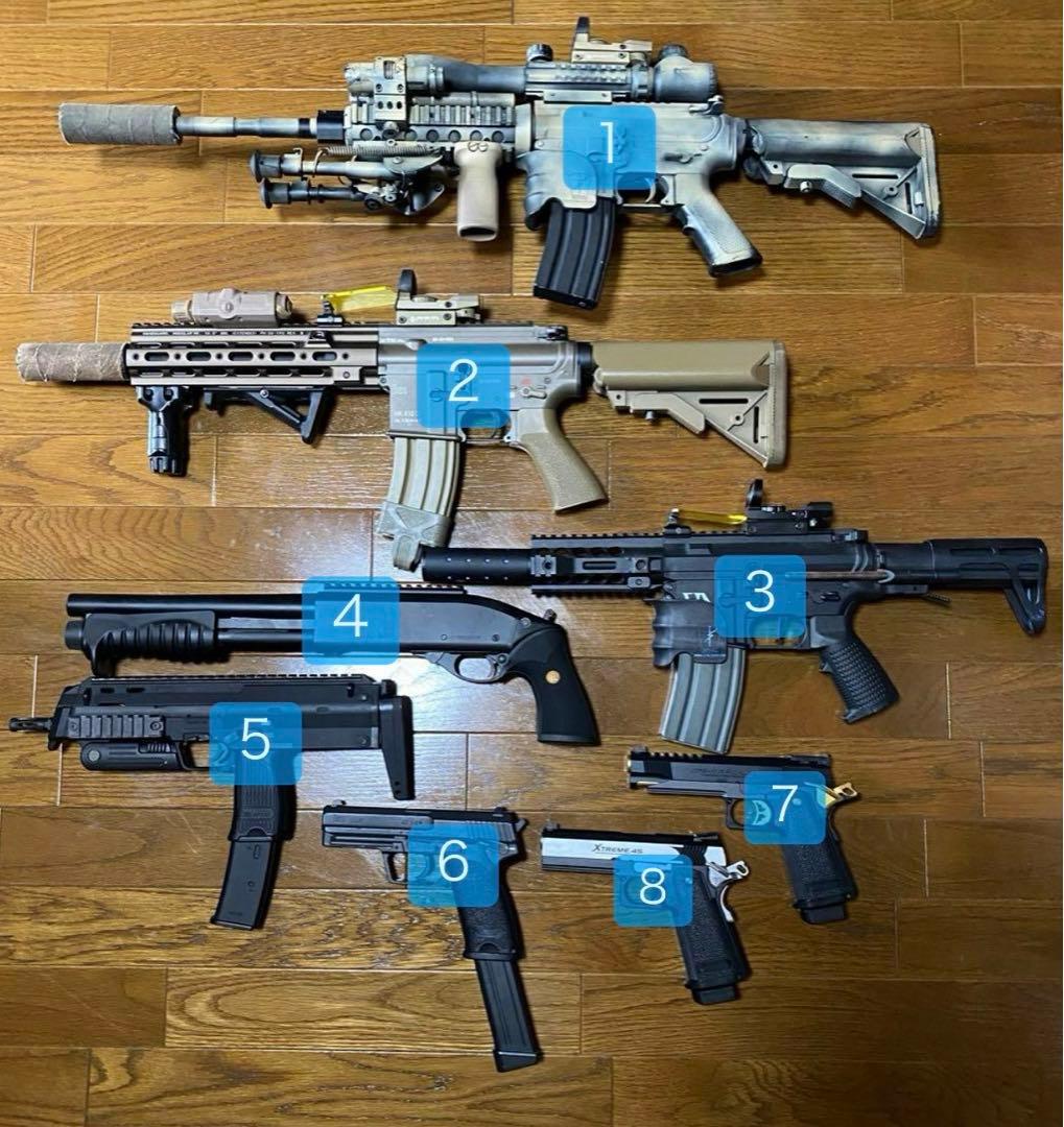 u*f様 東京マルイ　次世代　ソップモッドM4 マークスマン風カスタム　画像1️