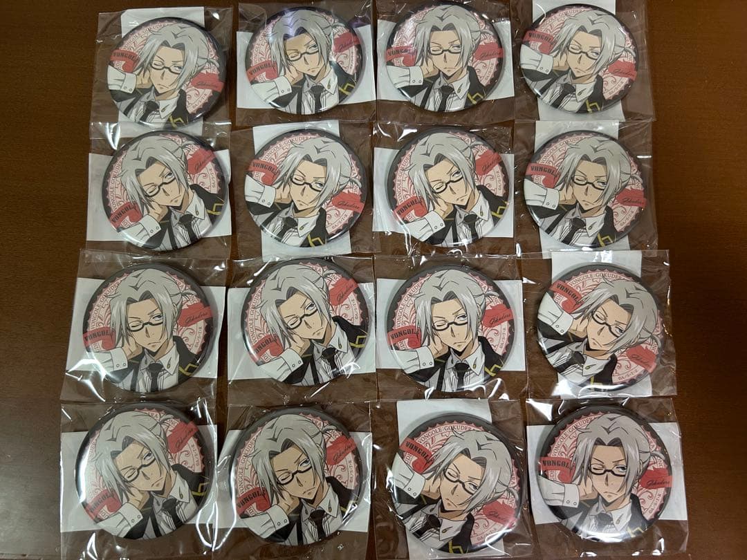 家庭教師ヒットマンREBORN! まるくじ 獄寺隼人 缶バッジ　クラシカルスーツ