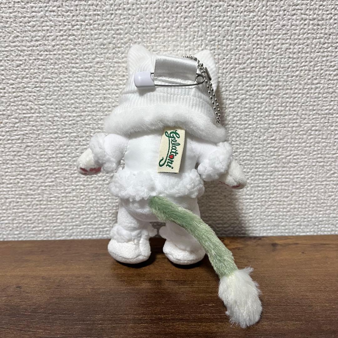 値下げ中!】ジェラトーニ ぬいぐるみバッジ ホワイトウィンタータイム
