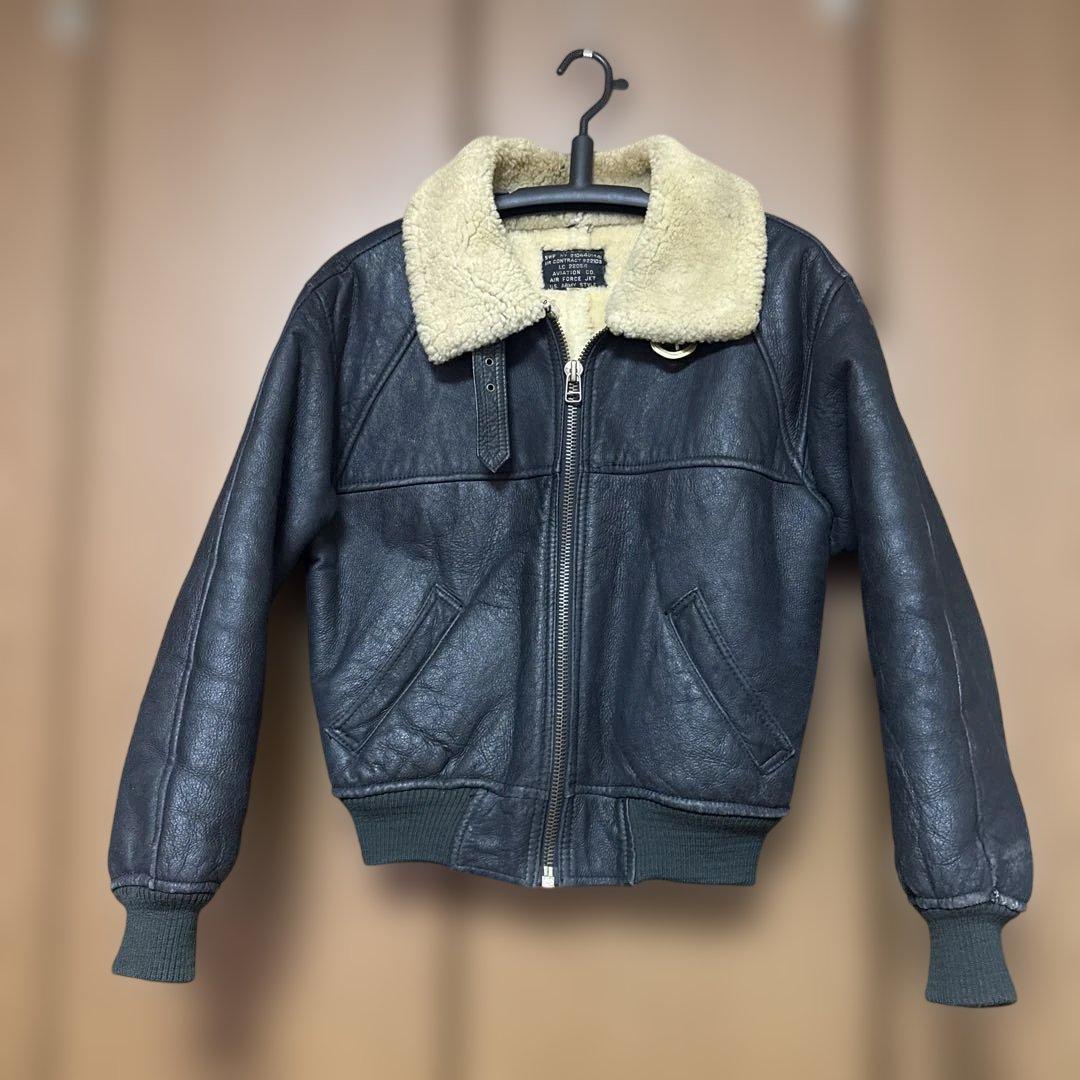 タ*チ様 希少　BLACK TYPE B-6 ムートン Amazon | [VIIBOY] ムートンジャケット ムートコート B6フライト