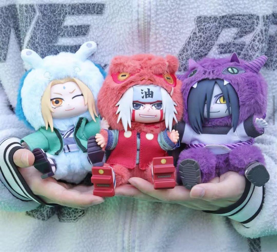 【最安値】TOPTOYナルト第2弾 大蛇丸 綱手 自来也 3体セットぬいぐるみ TOPTOY ナルト 疾風伝 ぬいぐるみ 綱手 自来也 大蛇丸 伝説の三忍
