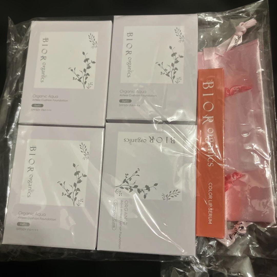 BIOR organics オーガニックアクア　クッションファンデーション 大人気！bior organicsのクッションファンデーション 全色レビュー