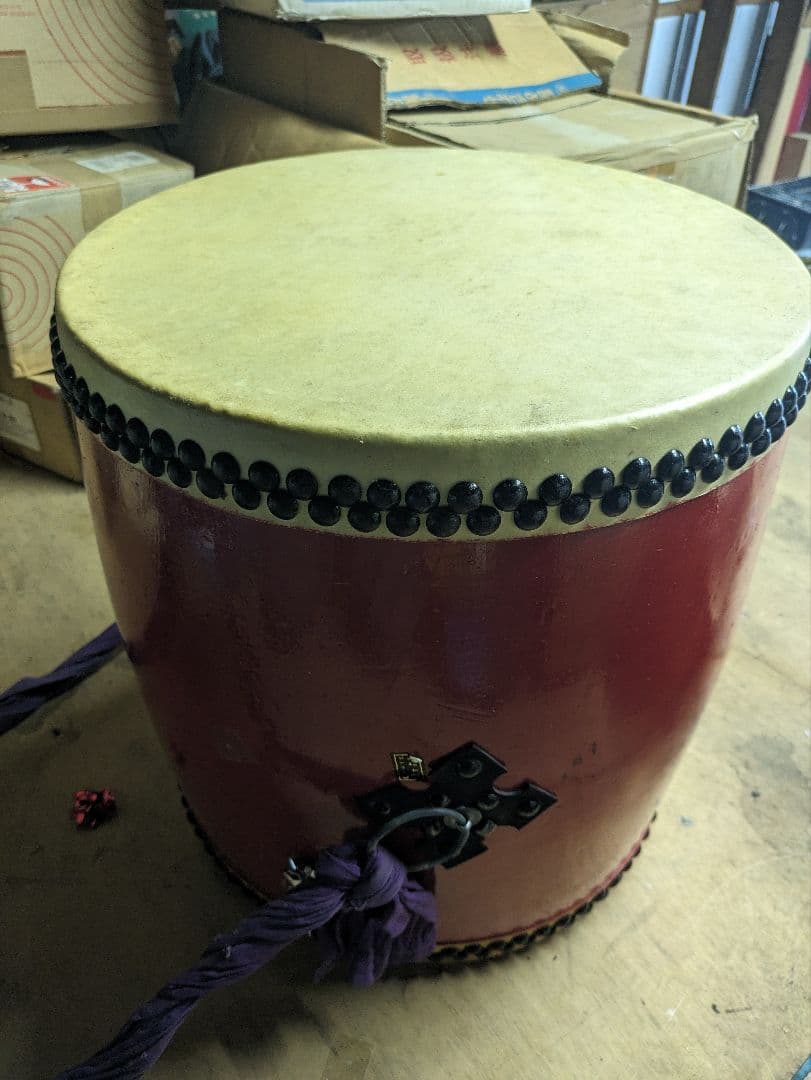 和太鼓 赤い色 エイサー