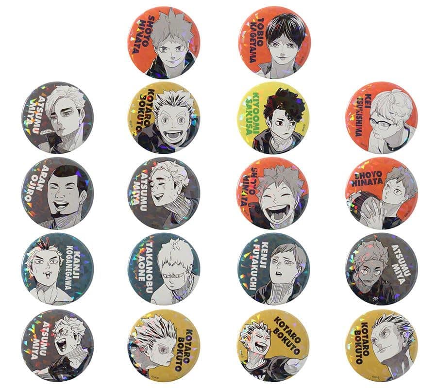 ハイキュー　オールスター缶バッジ　全種類