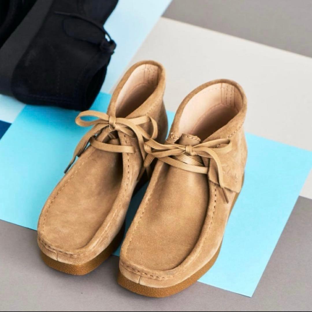 超美品　Clarks/クラークス　Wallabee EVO Bt