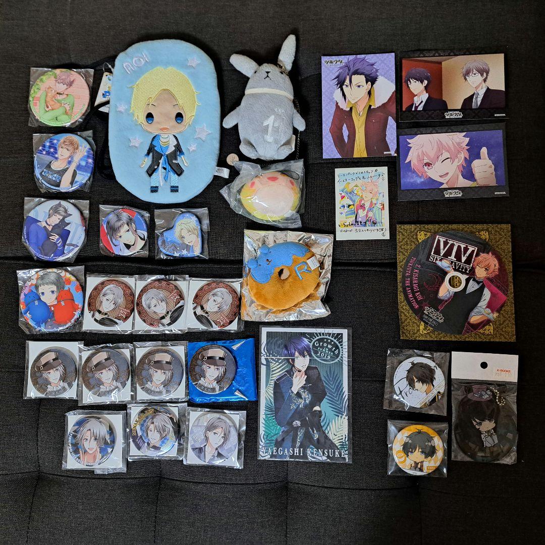 ツキプロ 缶バッジ ぬいぐるみ 壱流 壱星 英知 柊羽 宗像廉 睦月始