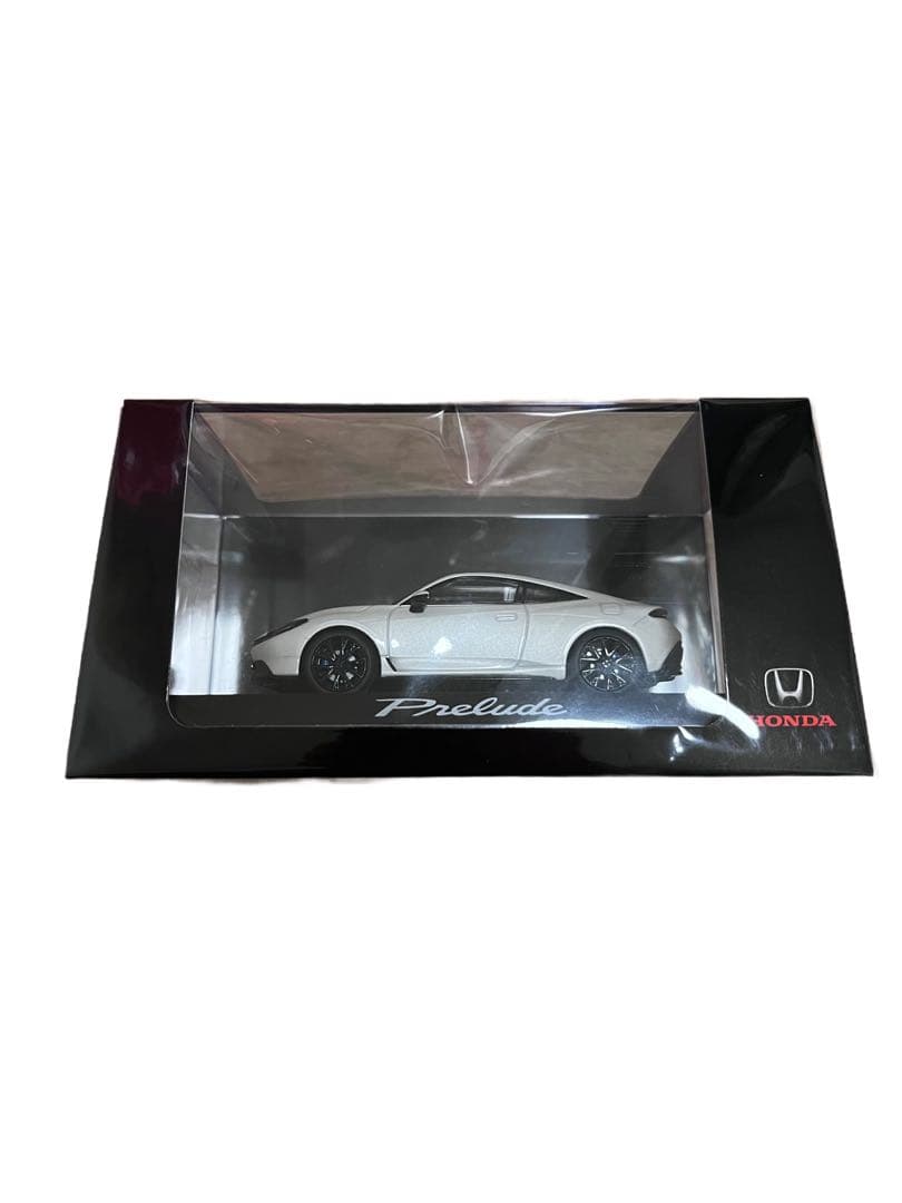 ホンダ　新型プレリュード 1/43 ホワイト ホビージャパン 1/43 ホンダ プレリュード 2025 ホワイト/ブラックルーフ