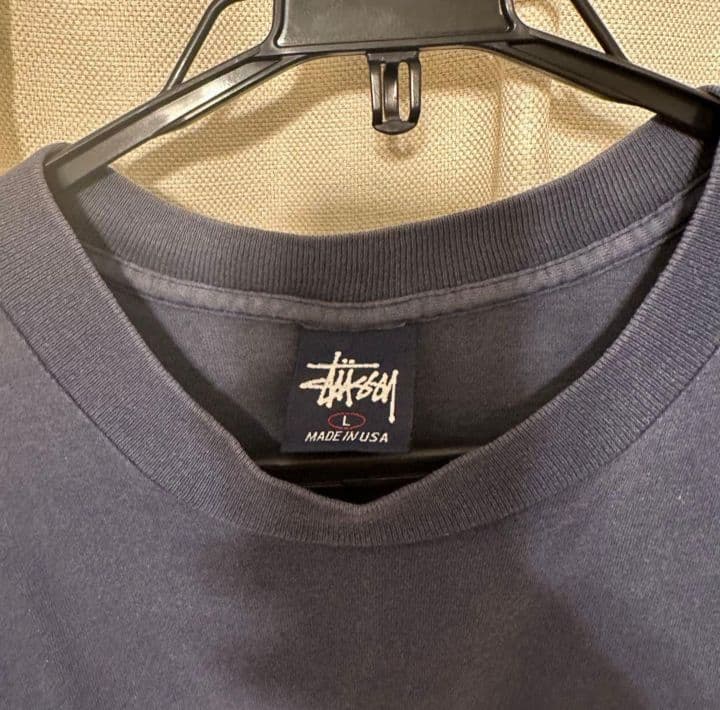 90年代 紺タグ Stussy Tシャツ USA製 Lサイズ - メルカリ