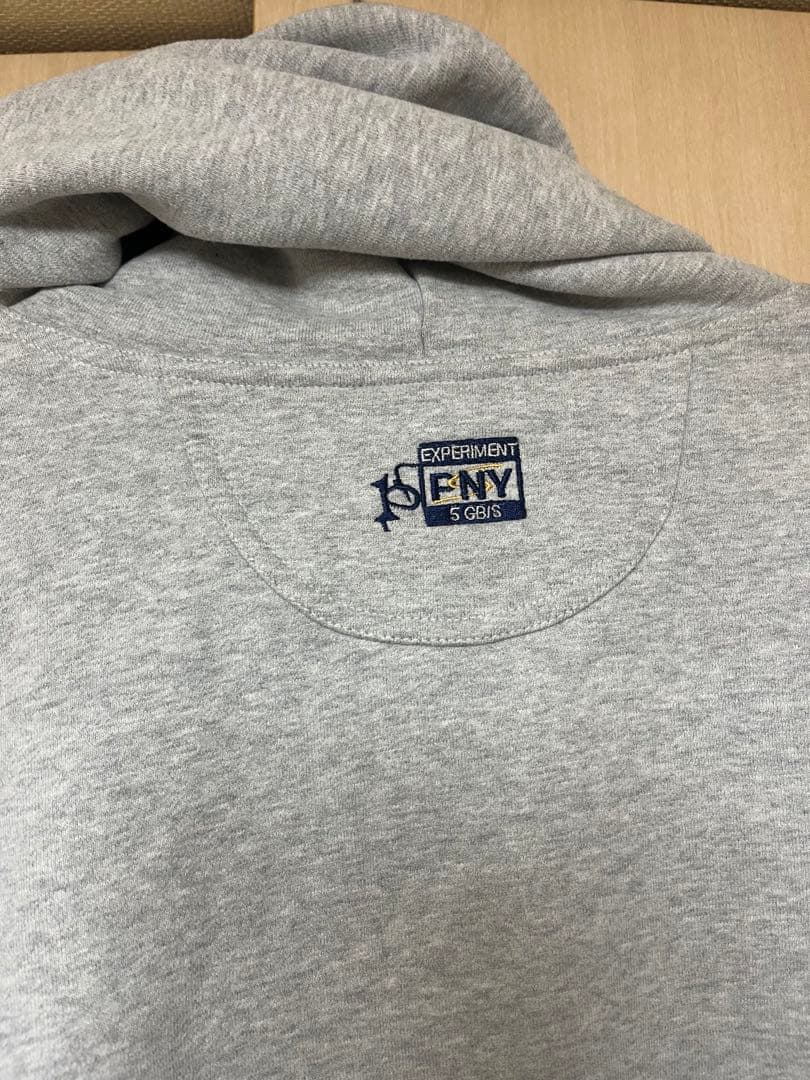 P&Y ジップパーカー グレー punkandyo パンクアンドヨー フーディ