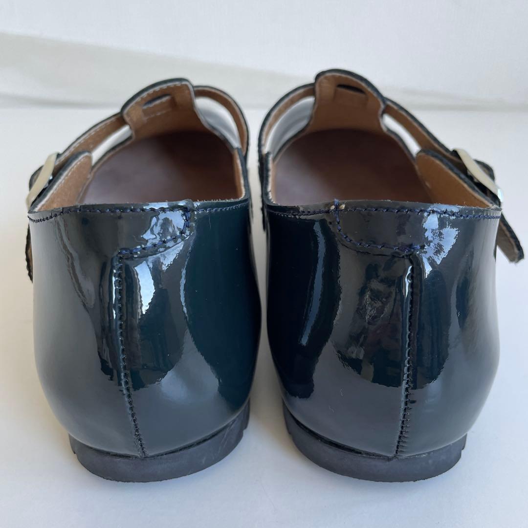 ビルケンシュトックBIRKENSTOCK TICKEL ネイビーTストラップ38 - メルカリ