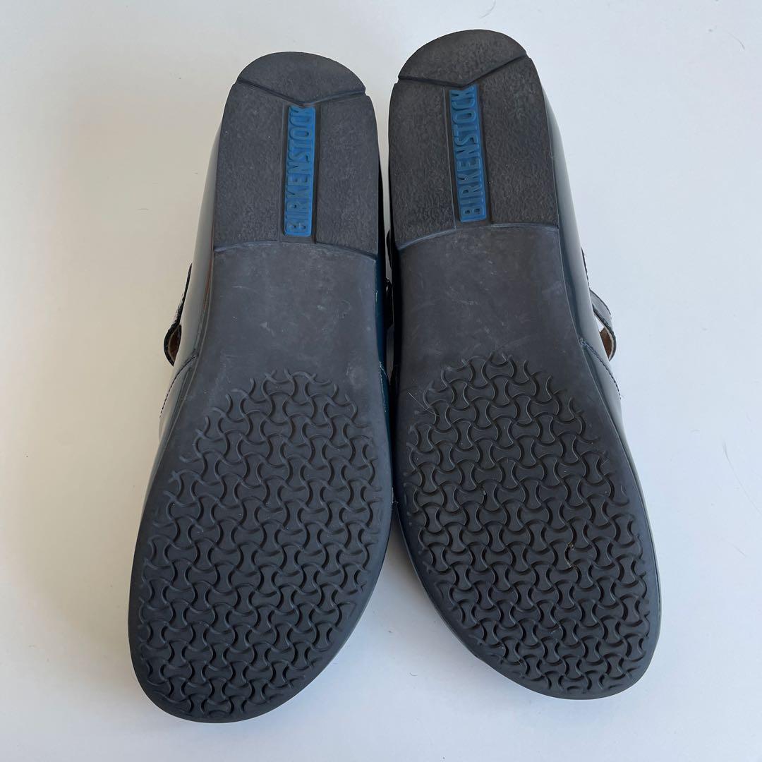 ビルケンシュトックBIRKENSTOCK TICKEL ネイビーTストラップ38 - メルカリ