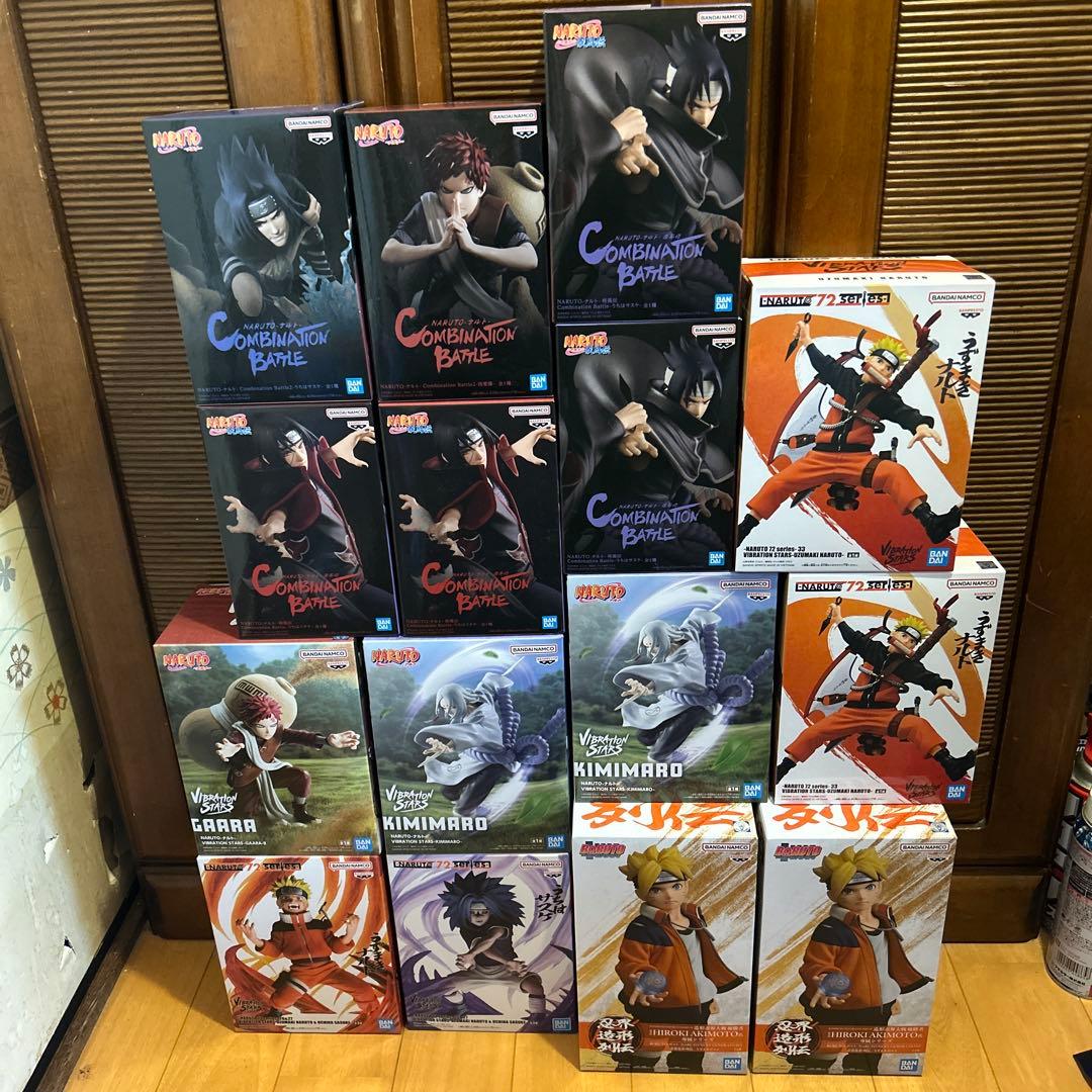 【即購入歓迎！】最新プライズフィギュア有り！ナルトフィギュアまとめ売り！１５点！