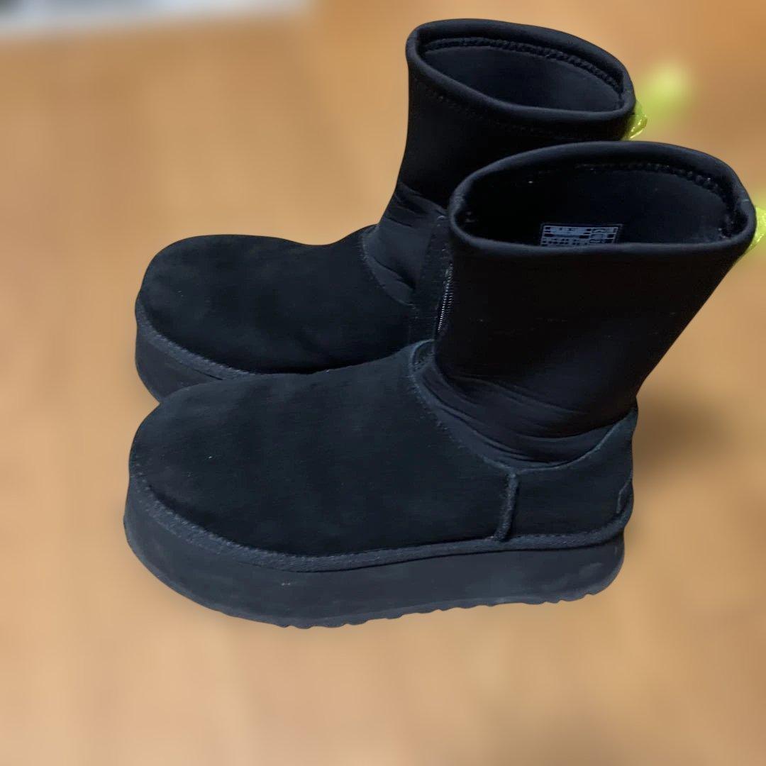 ugg厚底ブーツ美品！