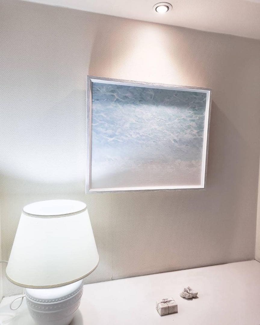 水彩画　海の絵 オリジナル水彩画「帆船」：カリフォルニアの海景アート 6x8 - Etsy 日本