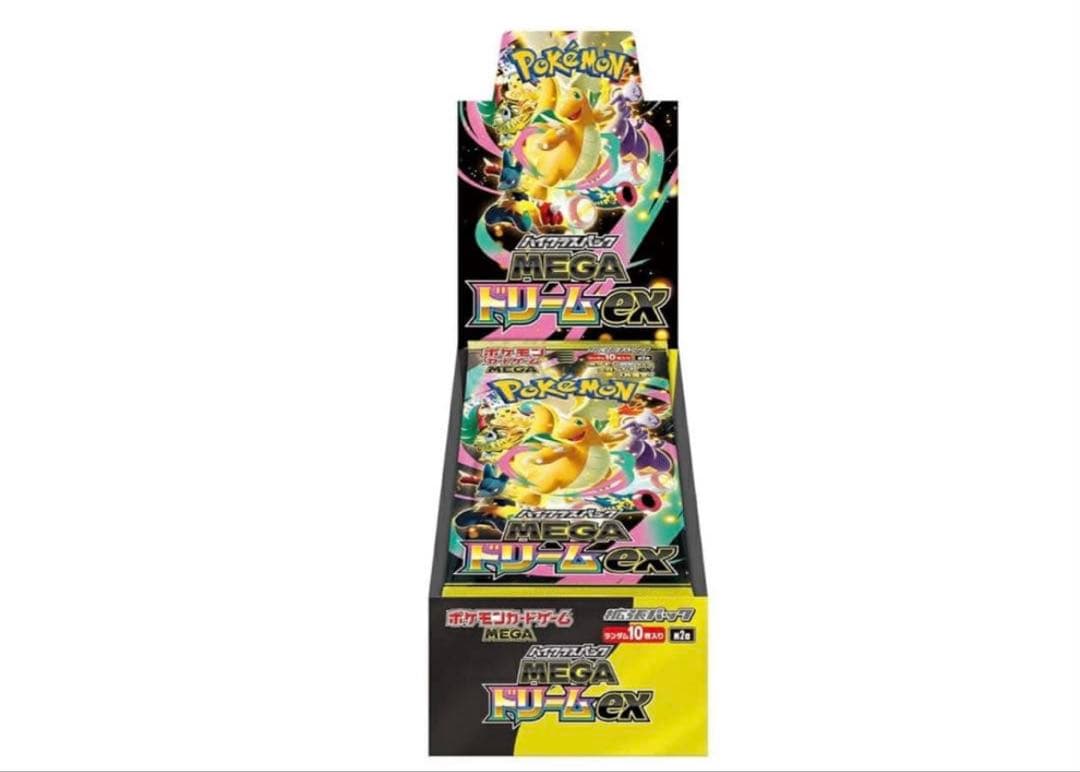 未開封シュリンク付 ポケモンカード MEGA ドリーム ex 1box
