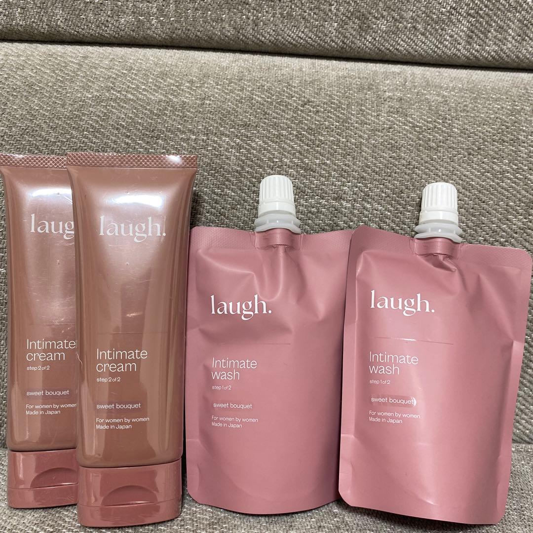 laugh. インティメートクリーム＆ウォッシュ セット