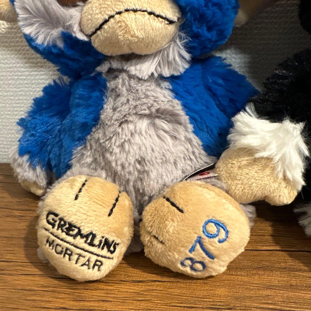 モータル グレムリン ギズモ ぬいぐるみ ブルー グレー シリアル