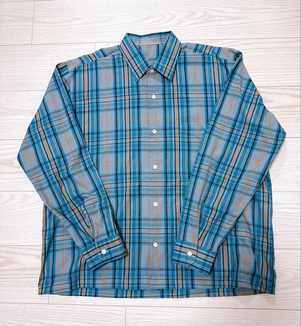 ボ*ブ様 【Lemontea購入】短丈 ボックスシルエット チェックシャツ70s