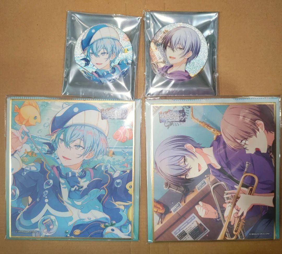 青柳冬弥 プロセカ 色紙コレクション 49B2種 缶バッジ45B 46B - メルカリ