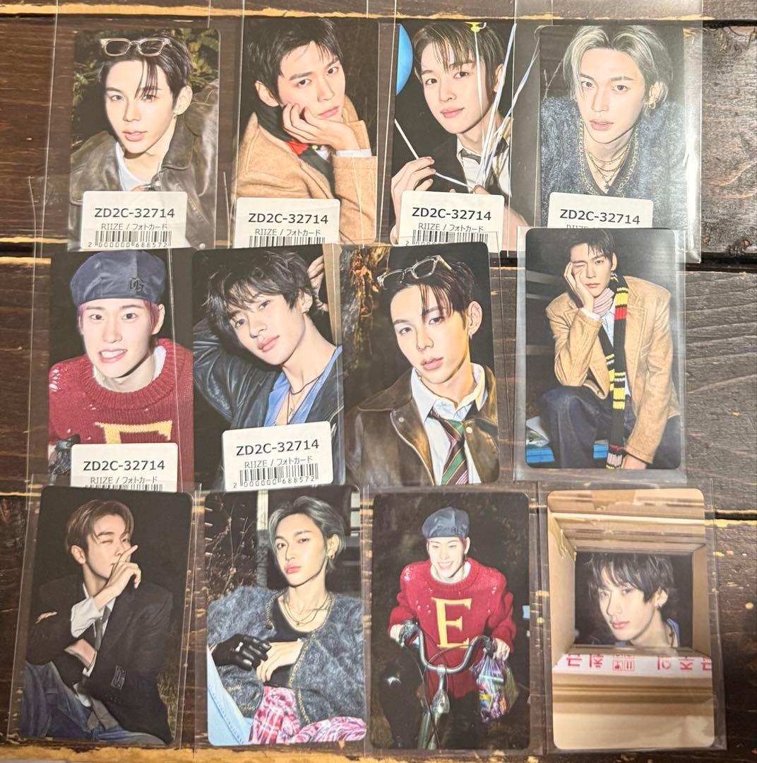 RIIZE All Of You ユニバ 購入特典 トレカ ラキドロ フルコンプ - メルカリ