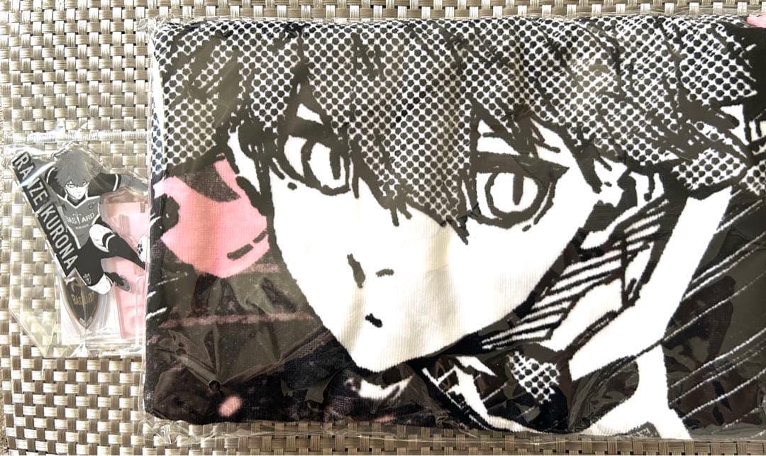 ブルーロック展 黒名蘭世 ビッグタオル アクスタ