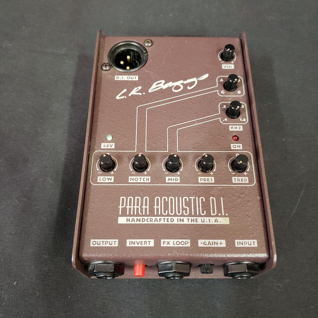 ①L.R.Baggs PARA ACOUSTIC D.I. アコギ用 L.R.Baggs Para Acoustic D.I.（パラアコ）をレビュー。音質が安定する