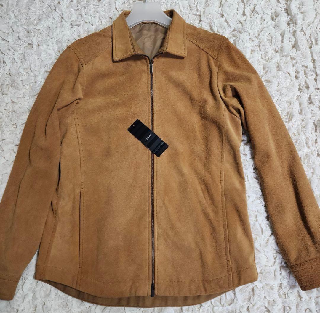 ジョゼフ ブラウン レザー スウェード レザー ジャケット M