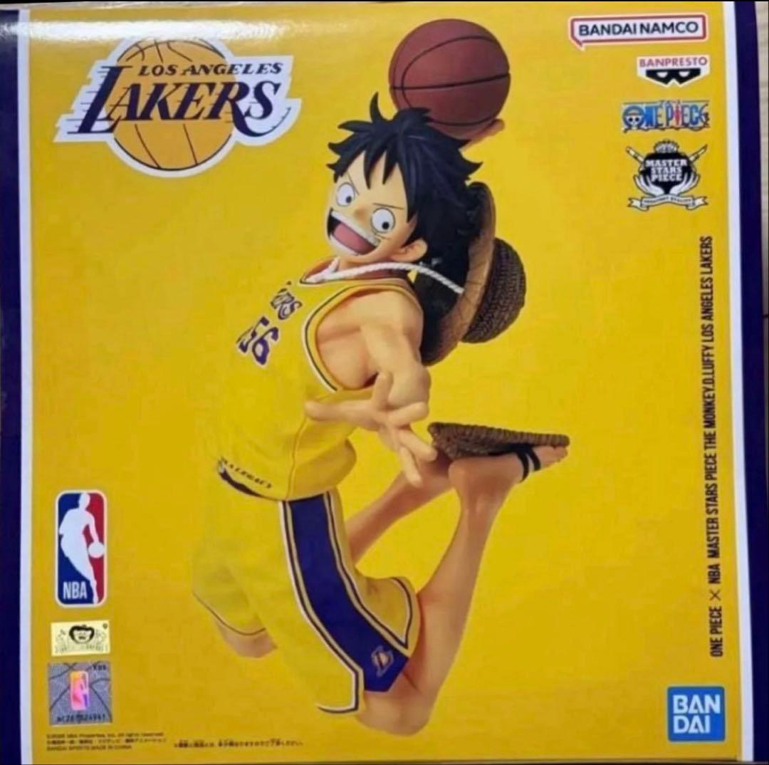 NBA LAKERS レイカーズ ルフィ フィギュア ワンピースベースショップ