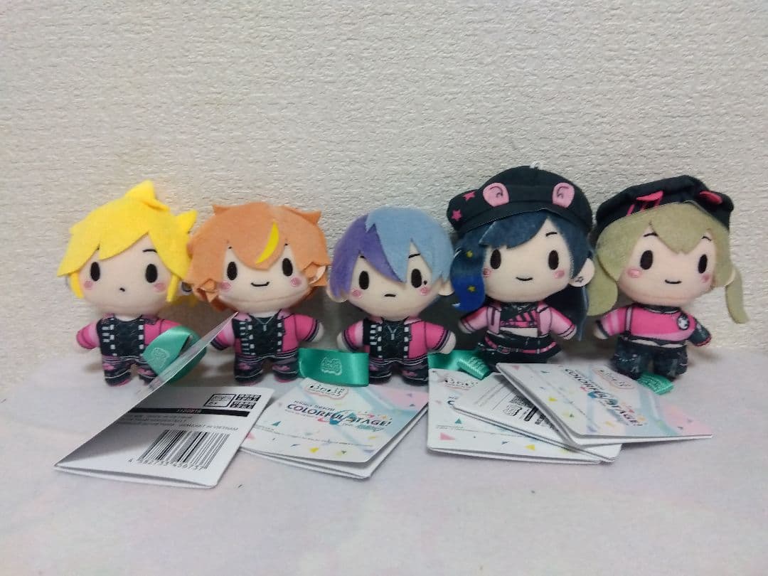 プロジェクトセカイ プロセカ ふわぷち マスコット ビビバス 5点セット